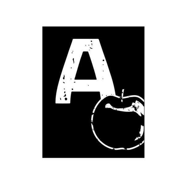 キャンバスアート インテリア アルファベット 英語 おしゃれ 壁掛け CANVAS Alphabet A F12 No.43210