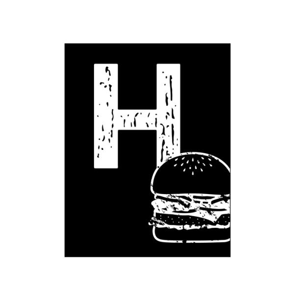 キャンバスアート インテリア アルファベット 英語 おしゃれ 壁掛け CANVAS Alphabet H F12 No.43925