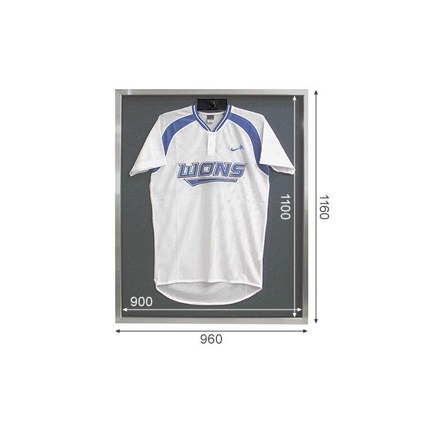 ユニフォームケース ユニフォーム額 額縁 アクリル アルナ Lサイズ 前開き式 ディスプレイ壁掛け 簡単 コレクション 野球 サッカー スポーツバー