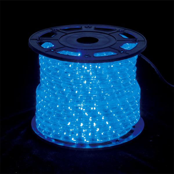 LEDテープライト イルミネーション 屋外 LED 360°発光ロープライトII ブルー 60755BLU