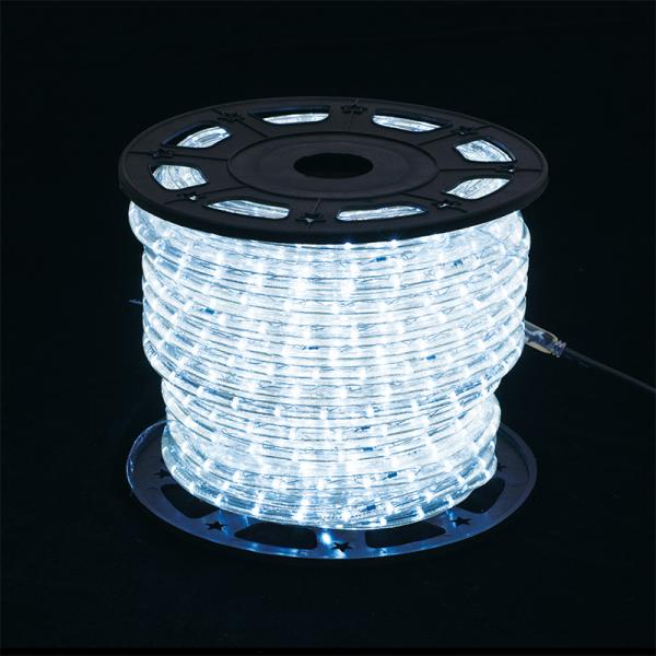 LEDテープライト イルミネーション 屋外 LED 360°発光ロープライトII ホワイト 60755WHT