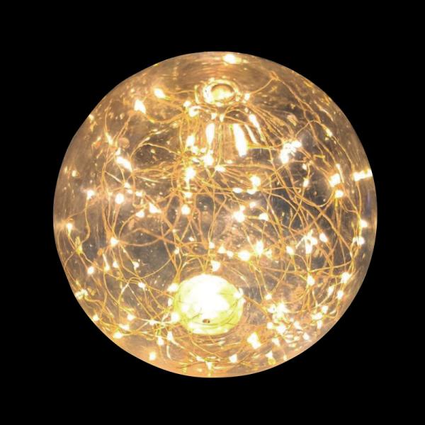 メーカー在庫限り イルミネーション ボール 屋外 LEDビーズインボール ゴールド 61172GLD