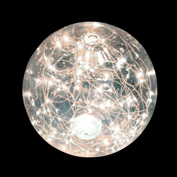 メーカー在庫限り イルミネーション ボール 屋外 LEDビーズインボール ホワイト 61172WHT