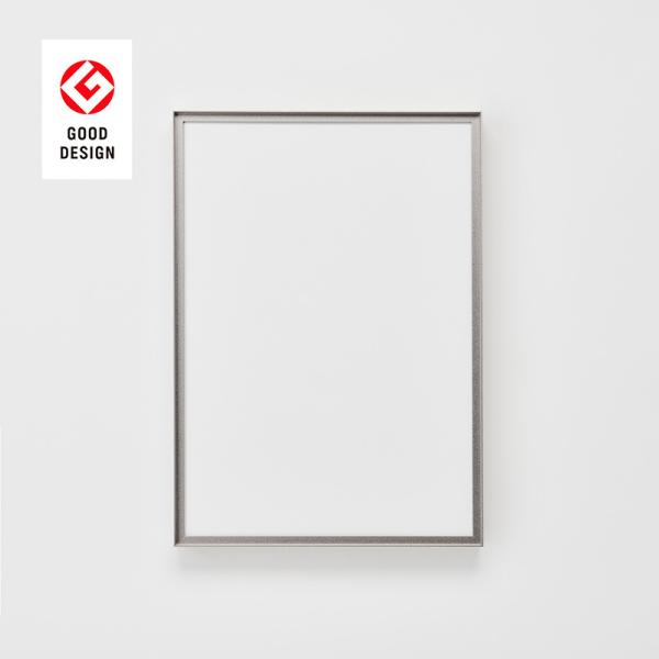 ポスターフレーム ポスター額 A1 ALUMIUM SERIES 03 RIM マットシルバー 屋内用 店舗 看板 ポスターパネル アルミフレーム