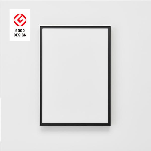 ポスターフレーム ポスター額 A1 ALUMIUM SERIES 03 RIM マットブラック 屋内用 店舗 看板 ポスターパネル アルミフレーム