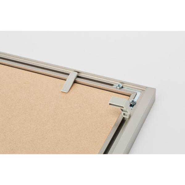 額縁 額 フレーム アルミ アルミフレーム アクリル アルナ デッサン額 FW 300角 シルバー 作品 壁 壁面 おしゃれ インテリア