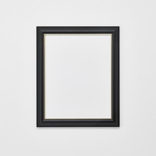 額縁 額 フレーム アルミ アルミフレーム アクリル アルナ デッサン額 フレ 150角 ブラックレザー 作品 壁 壁面 おしゃれ インテリア