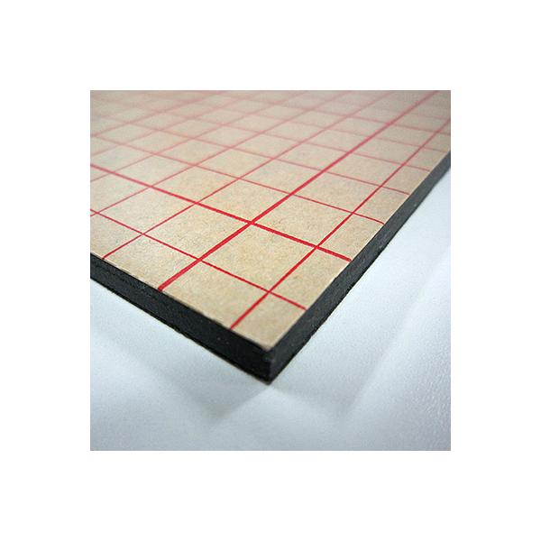 カラーボード スチレンボード 黒 5mm 4X8 1220X2440mm 片面のり付 13枚梱包 gooパネ ブラックタック 店頭 展示 POP_1