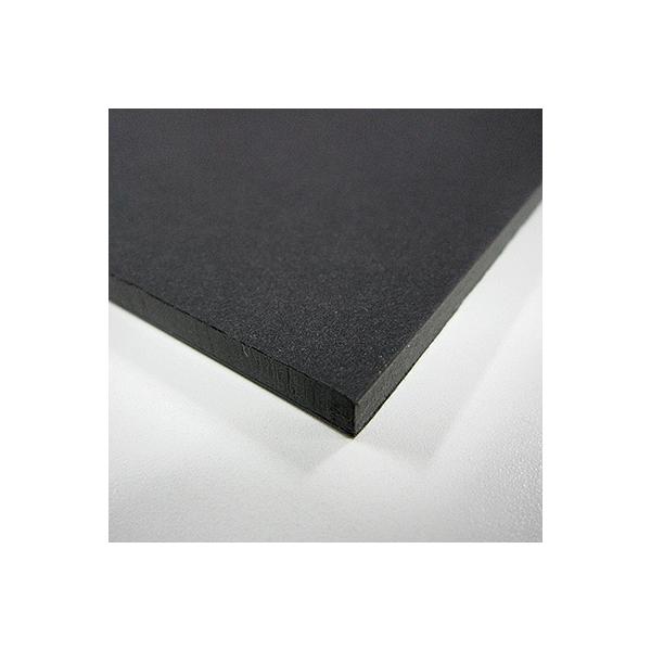 カラーボード スチレンボード 黒 7mm 4X8 1220X2440mm 片面のり付 10枚梱包 gooパネ ブラックタック 店頭 展示 POP