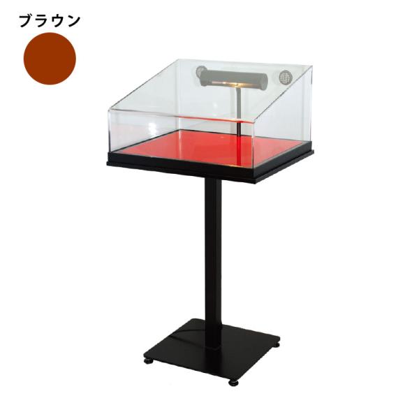 サンプルケース 店舗看板 飲食店 SP-73（LEDライト付） ブラウン フロアサイン 案内 メニュー