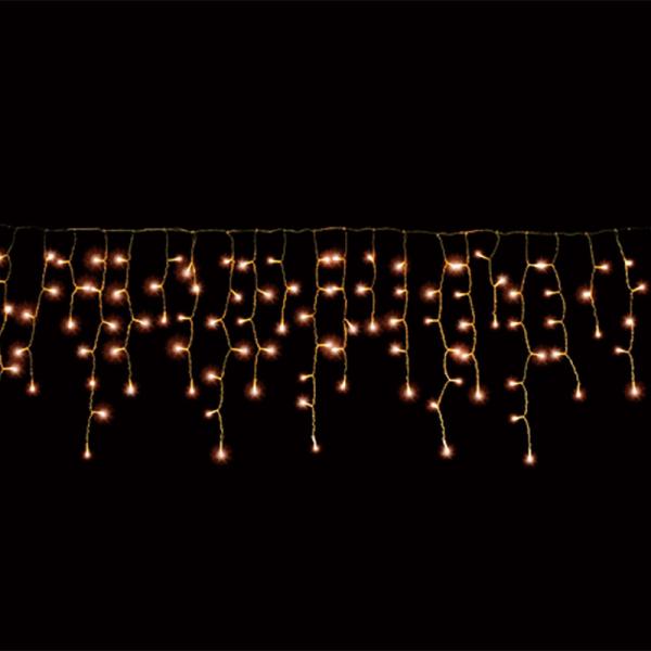 イルミネーション つらら LEDアイスクルライト ウォームホワイト 62451-02