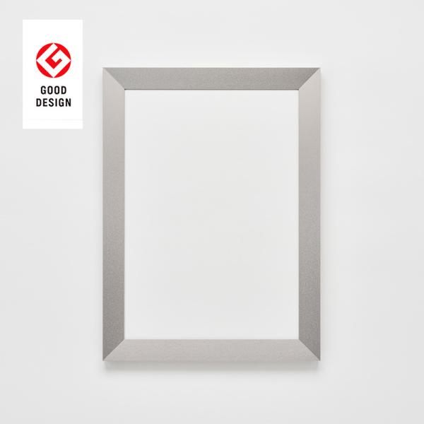 額縁　ポスター　アルミ　シルバー　アクリル板付き 額縁 ポスター アルミ シルバー アクリル板付き