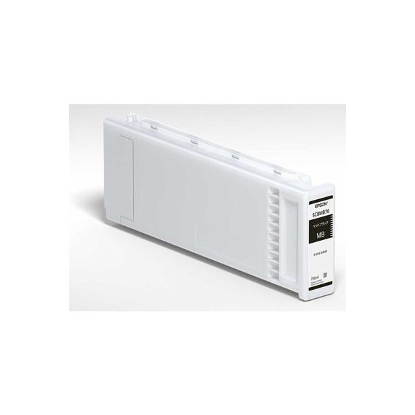 エプソン 純正 インク カートリッジ SC8MB70 マットブラック 700ml 1個入り インクジェットインク