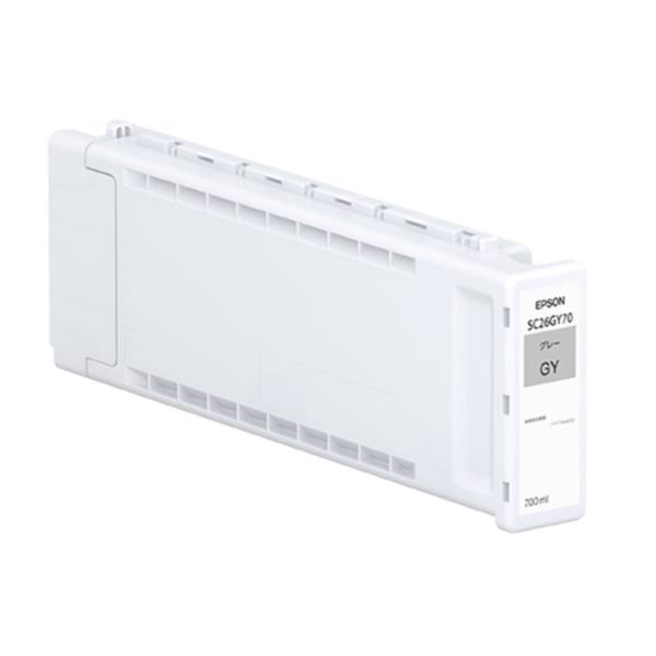 エプソン 純正 インク カートリッジ SC26GY70 グレー 700ml インクジェットインク