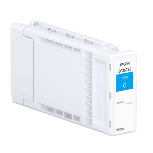 エプソン 純正 インク カートリッジ SC26C35 シアン 350ml インクジェットインク 12,943円