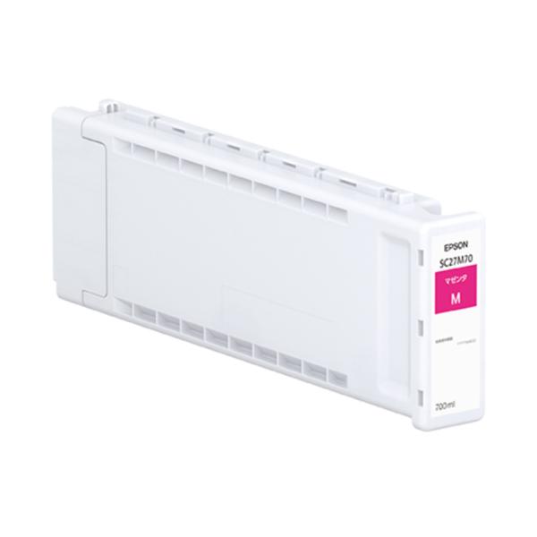 エプソン 純正 インク カートリッジ SC27M70 マゼンタ 700ml インクジェットインク