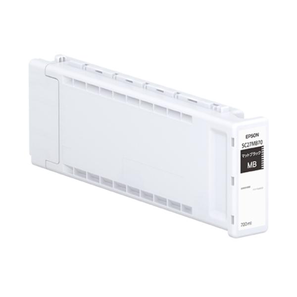 エプソン 純正 インク カートリッジ SC27MB70 マットブラック 700ml インクジェットインク