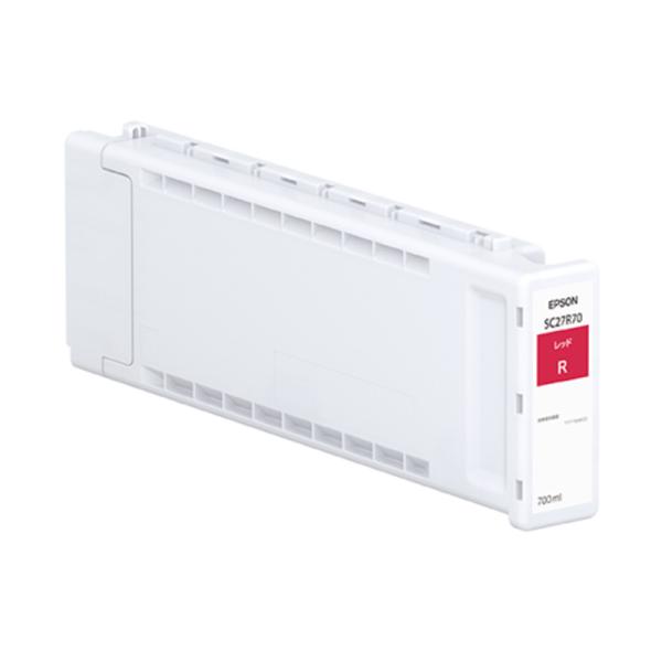 エプソン 純正 インク カートリッジ SC27R70 レッド 700ml インクジェットインク