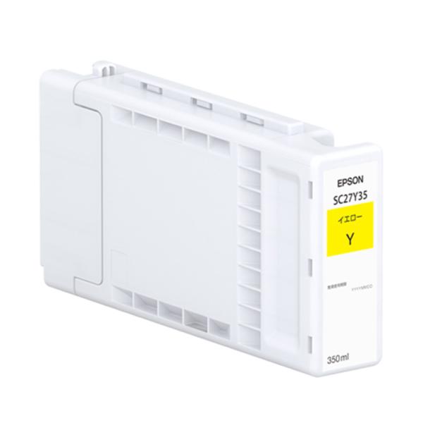 エプソン 純正 インク カートリッジ SC27Y35 イエロー 350ml インクジェットインク