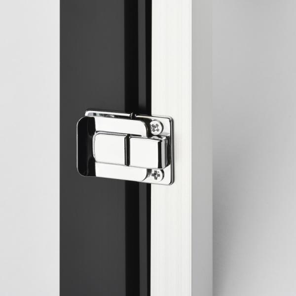 前開き式 ユニフォームケース ユニフォーム額 額縁 アクリル アルナ ダブルハンガー ML(フレーム：オーク 布：ベージュ) 簡単 ハンガー付き