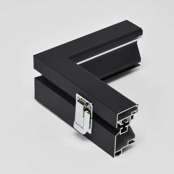 ユニフォームケース ユニフォーム額 額縁 前開き式 UVカット アクリル アルナ ダブルハンガーML(フレーム：ビター 布：グレー) 簡単 ハンガー付