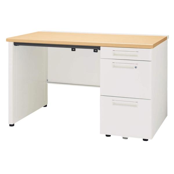 オフィスデスク W1100 YDHシリーズ 片袖机 YDH-M117SLSP-D-MW 313-49