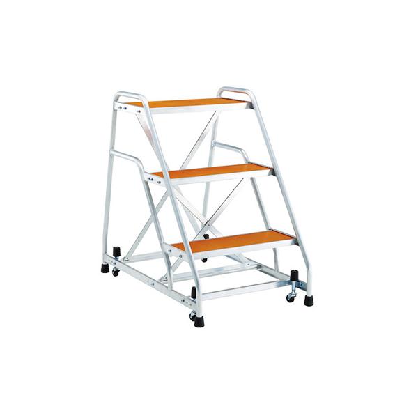 トラスコ TRUSCO 業務用 踏み台 作業台 H0.9m 作業用踏台 マグネット保持キャスタータイプ TAF-93MG 836-6923