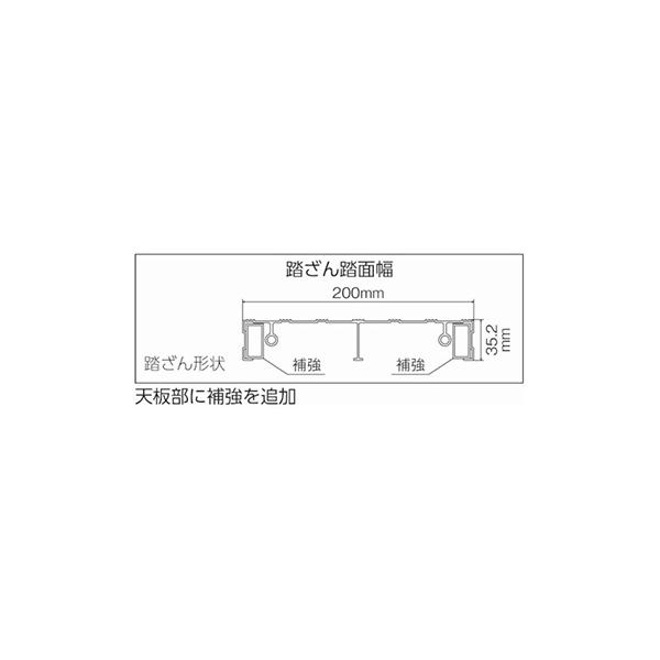 トラスコ TRUSCO 踏み台 作業台 高強度タイプ・段高300mm 作業用踏台 3段ブラック TSF-369-BK 487-9601_1