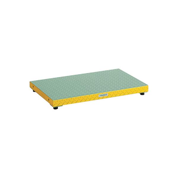 トラスコ TRUSCO オレンジブック 業務用 ステップ 踏み台 H0.09〜0.12m 縞鋼板ステップ UFS-0960S 467-3638