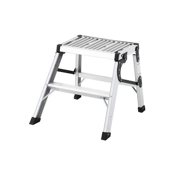 トラスコ TRUSCO オレンジブック 業務用 アルミ製折りたたみ式作業台 H0.5m WDT-50 194-8985