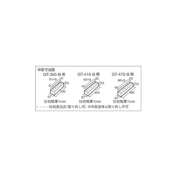 トラスコ TRUSCO オレンジブック 工具箱 ツールボックス 収納 業務用 3段式ツールボックス ブルー GT-350-B 121-4179_1