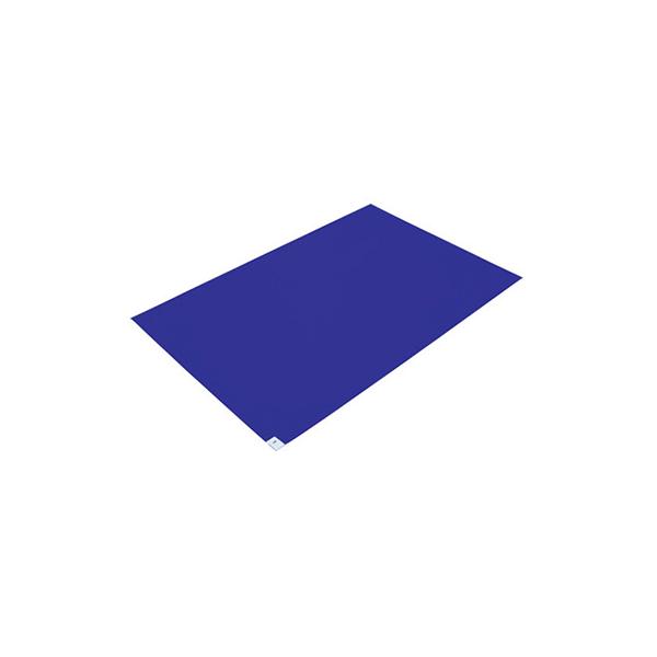 トラスコ TRUSCO オレンジブック 床材 粘着クリーンマット(箱入) ブルー 600X1200X1.6mm CM6012-10B 767-9262