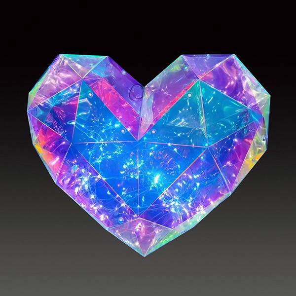イルミネーション LEDドリームシャイン ハート 62555-01