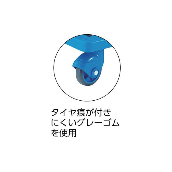トラスコ TRUSCO オレンジブック 業務用 折りたたみ グランカート サイレント 折りたたみハンドル TP-X901 489-3760_3