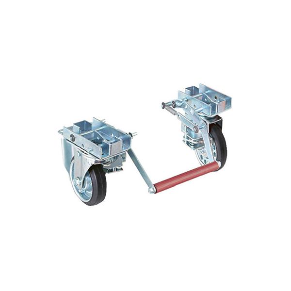 トラスコ TRUSCO オレンジブック 業務用 運搬車用ストッパー ピン式ブレーキ自在キャスター付 200NJB 414-5127