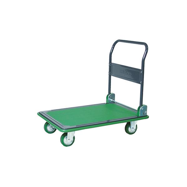 トラスコ TRUSCO オレンジブック 業務用 プレス製運搬車 ハイグレード運搬車 折りたたみハンドル 101EBNU 767-9394