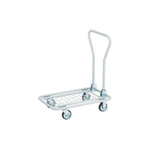 トラスコ TRUSCO オレンジブック 業務用 折りたたみ メッシュ運搬車 折りたたみハンドルタイプ AM-80 773-4000
