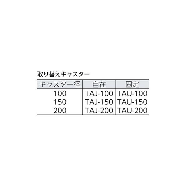 トラスコ TRUSCO オレンジブック 業務用 鋼鉄製運搬車 固定ハンドルタイプ OH-3R 768-0783_2