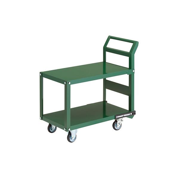 トラスコ TRUSCO オレンジブック 業務用 鋼鉄製運搬車 片袖2段タイプ PH-32R 149-5866