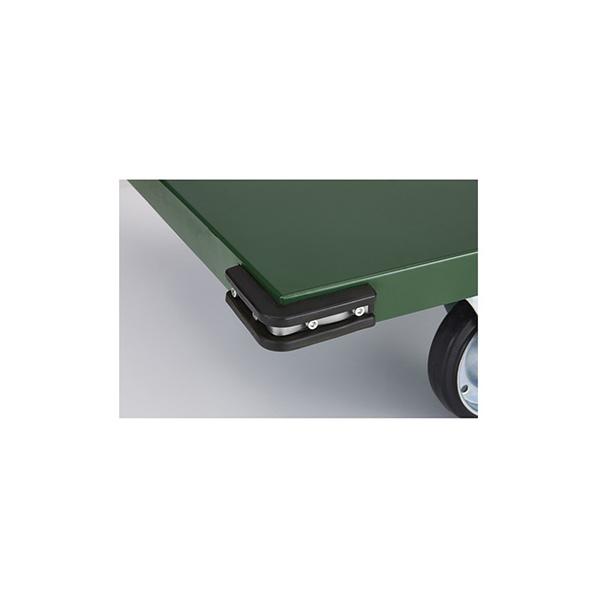 トラスコ TRUSCO 鋼鉄製運搬車 固定ハンドルタイプ SH-2LNE-GN 464