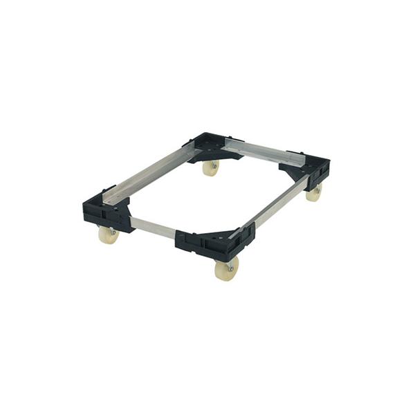 トラスコ TRUSCO オレンジブック 業務用 コンテナ台車 アルミカート ナイロンキャスター仕様 TALD-75 329-0069