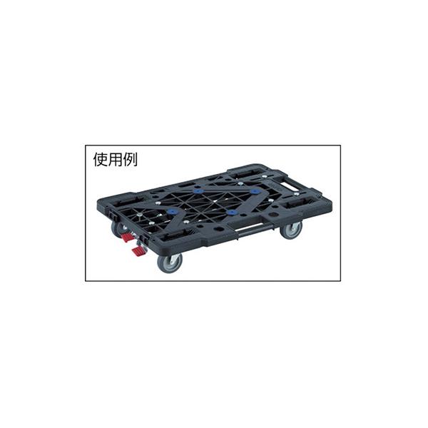 トラスコ TRUSCO オレンジブック 業務用 連結型樹脂製台車 ルートバン用 K-600JRS-4 855-5571_2