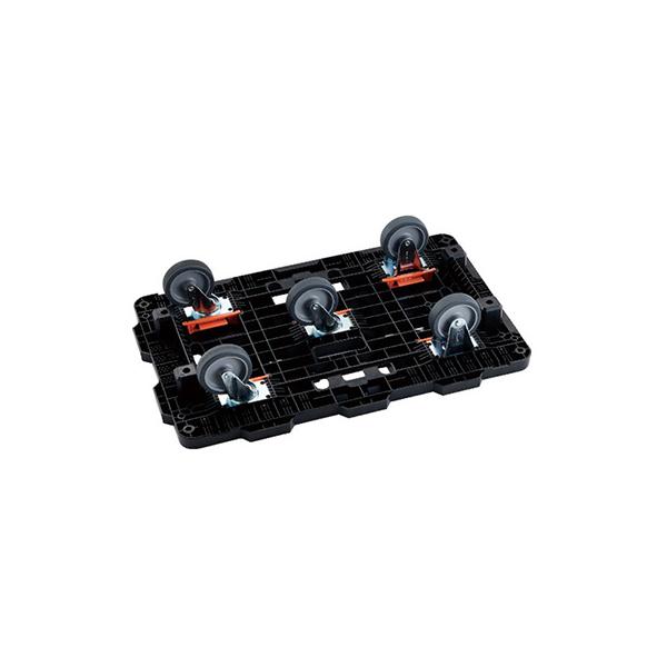 トラスコ TRUSCO オレンジブック 業務用 ビートル 2段式・ハンドル付・収納式柵付 BT924KJ3-E100 206-3410_4