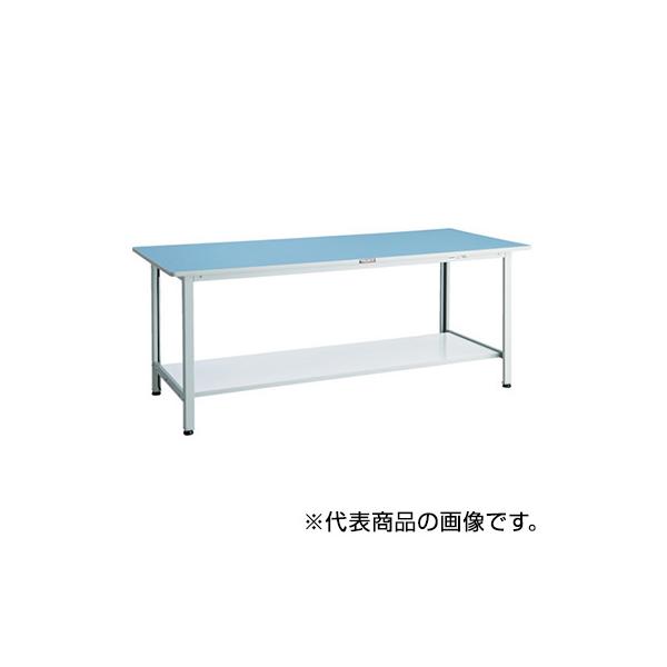 トラスコ TRUSCO オレンジブック 業務用 軽量作業台 下棚2枚付 1800X900X740mm BOR-1890LT2 856-3797
