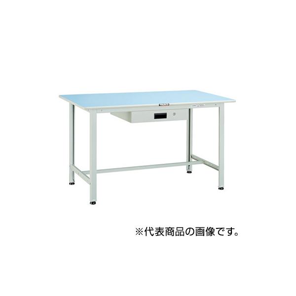 トラスコ TRUSCO オレンジブック 業務用 軽量作業台 薄型1段引出し付 900X600X740mm BO-0960UDK1 454-4013