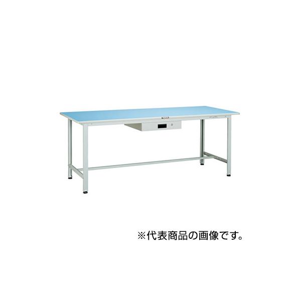 トラスコ TRUSCO オレンジブック 業務用 軽量作業台 薄型1段引出し付 1800X900X740mm BO-1890UDK1 454-4498