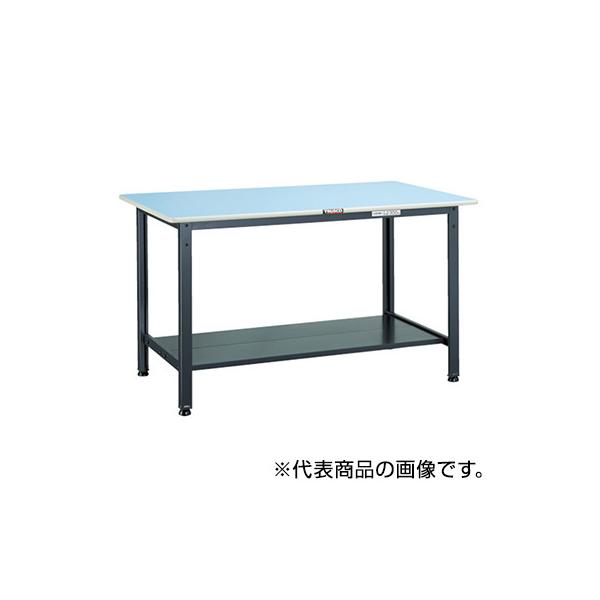 トラスコ TRUSCO オレンジブック 軽量作業台 下棚2枚付 ダークグレー 1200X750X740mm BE-1275LT2 454-3645