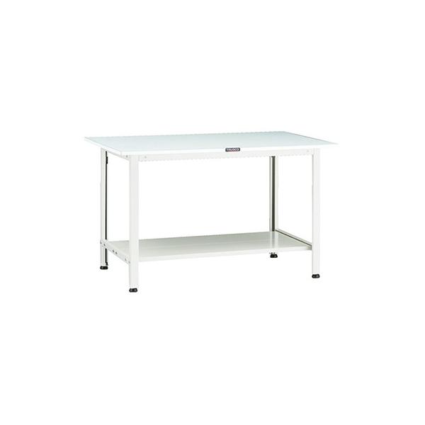 トラスコ TRUSCO オレンジブック 軽量作業台 薄型1段引出し付 ホワイト 1200X750X740mm AOR-1275LT2 137-1686