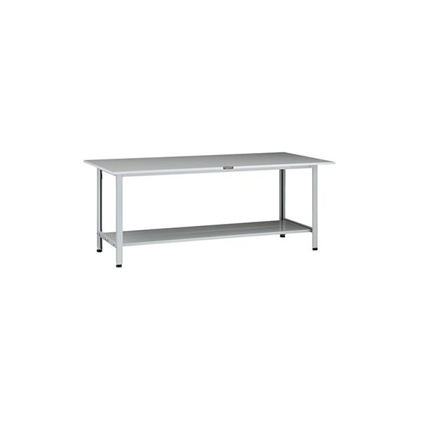 トラスコ TRUSCO オレンジブック 軽量作業台 薄型1段引出し付 ホワイト 1800X900X740mm AOR-1890LT2 137-1691