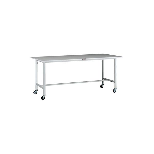 トラスコ TRUSCO オレンジブック 軽量作業台 キャスター付 ホワイト 1800X900X808mm AOR-1890C75 137-1682